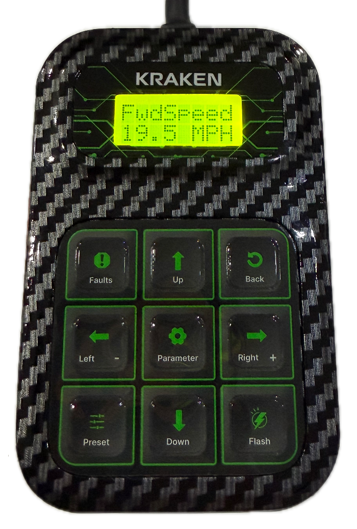 Kraken Golf Cart Dealer Programmer for EZGO TXT Showing Max Speed as 19.5 MPH